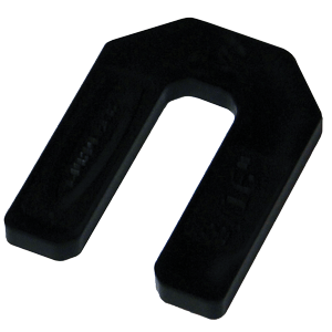 3/16" BLACK HORSESHOE TILE SPACERS (500/BOX), Primary Image