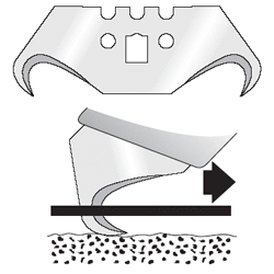 HOOK KNIFE BLADES (5/CARD), Primary Image