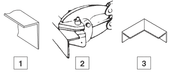 90 DEGREE METAL MITER DIE SET, Alternate Image