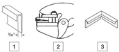 90 DEGREE METAL MITER DIE SET, Alternate Image