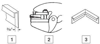 90 DEGREE METAL MITER DIE SET, Alternate Image