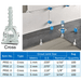 1 MM CROSS LEVELERS (100/BAG), Primary Image