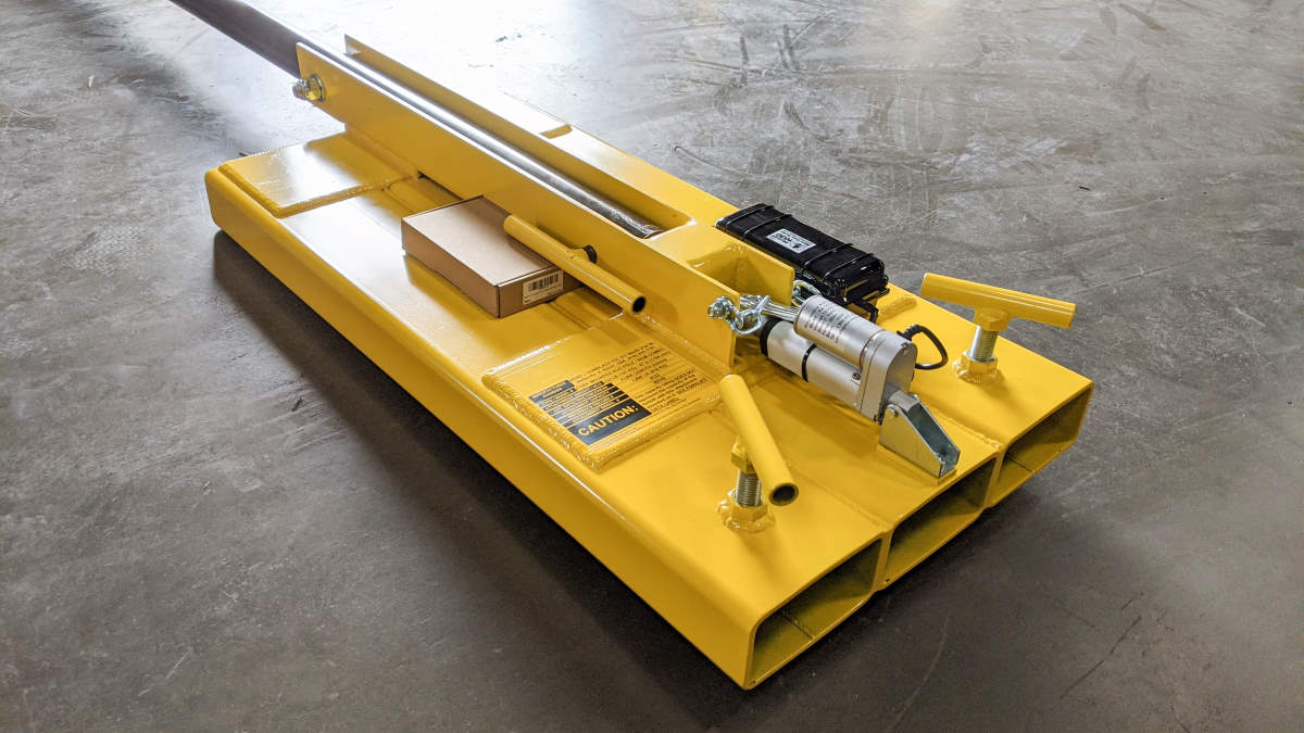RGM FORKLIFT ATTACHMENT W/ CAB RELEASE (1800 LB CAPACITY), Alternate Image