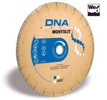 12" GOLD LINE DNA SEGMENTED RIM BLADE, Primary Image