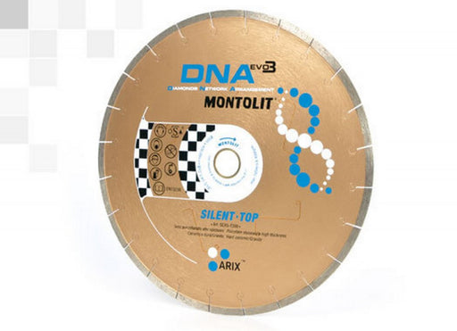 16" GOLD LINE DNA SILENT TOP SEGMENTED RIM BLADE, Primary Image