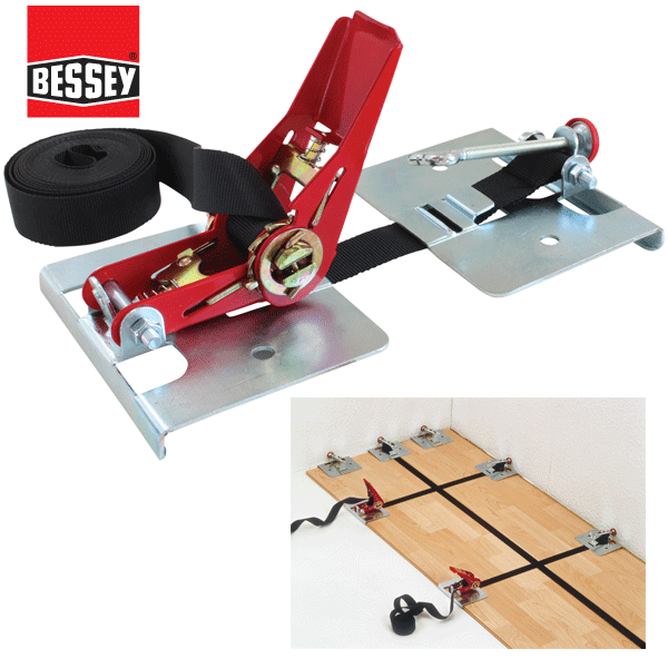 FLOORING STRAP CLAMP W/SPACER, Alternate Image