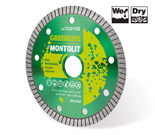 5" GREEN LINE BASIC CONTINUOUS RIM BLADE, Primary Image