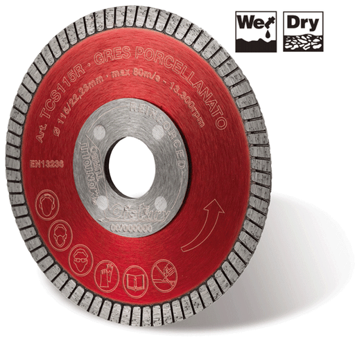 4.5" RED LINE BISTURY CONTINUOUS RIM BLADE, Primary Image