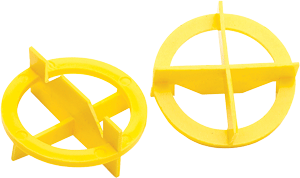 1/32" YELLOW SPACERS (500/BOX), Primary Image