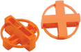 1/4" ORANGE SPACERS (100/BAG), Primary Image