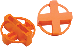 1/4" ORANGE SPACERS (100/BAG), Primary Image