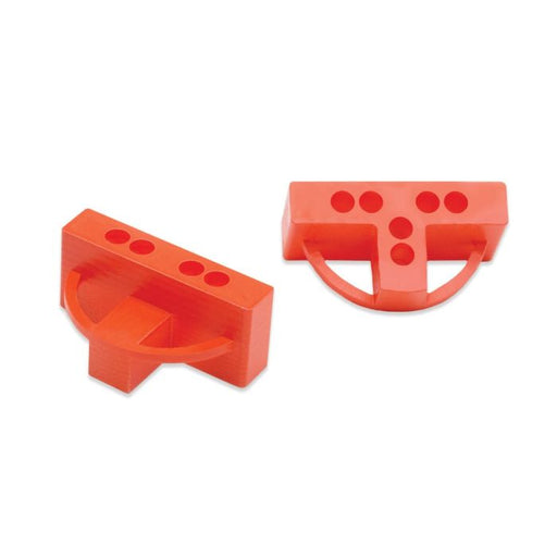 1/4" ORANGE "T/-" SPACER (100/BAG), Primary Image