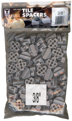 3/8" GRAY SPACERS (100/BAG), Alternate Image